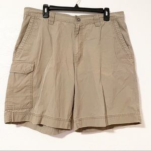 Columbia Men's Size 36" W Ins. 9" Brown "Thin"‎ Color Cargo Shorts 110 AM4676
